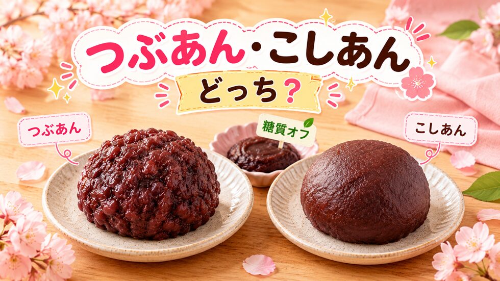 つぶあん・こしあんどっち?