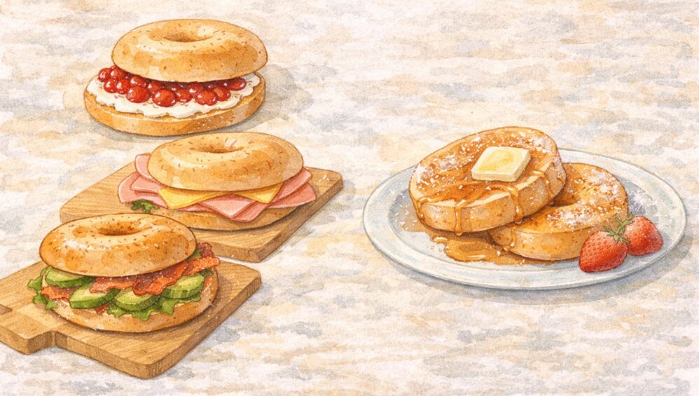 余ったベーグルのおすすめアレンジ