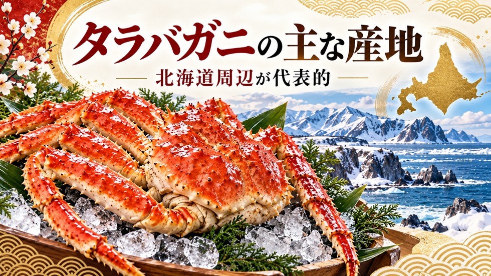 タラバガニの主な産地は？