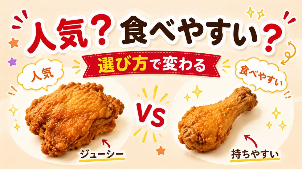 人気部位と食べやすい部位は違う？
