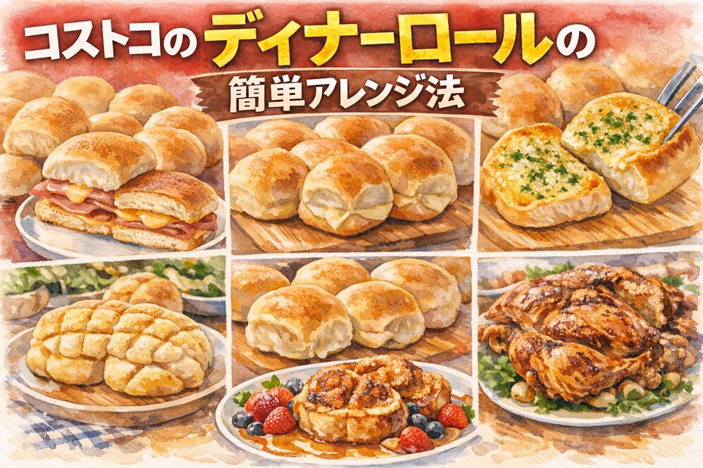コストコのディナーロールの簡単アレンジ法！美味しい食べ方は？