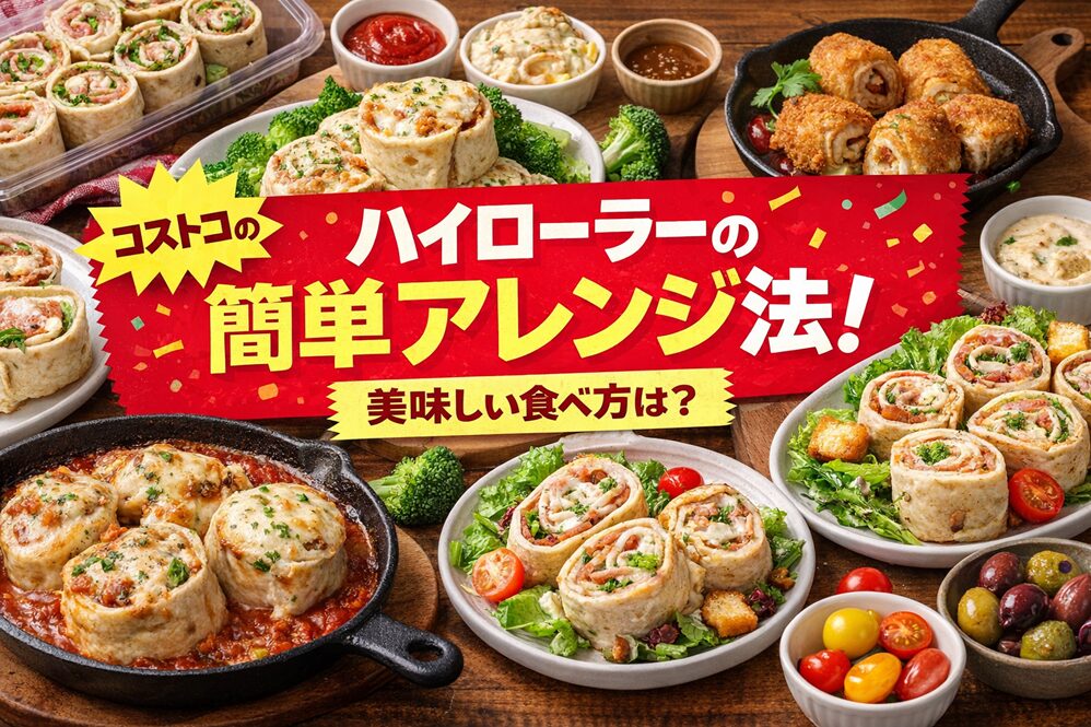 コストコのハイローラーの簡単アレンジ法！美味しい食べ方