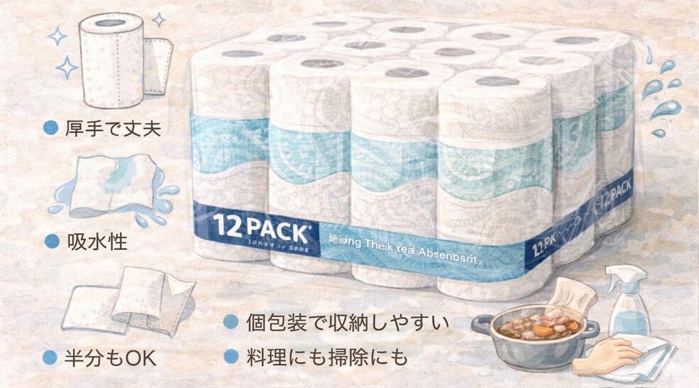 コストコのキッチンペーパーが人気の理由