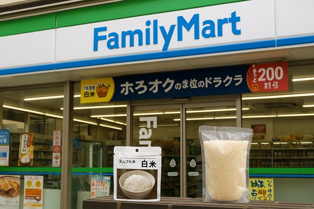 ファミマに備蓄米