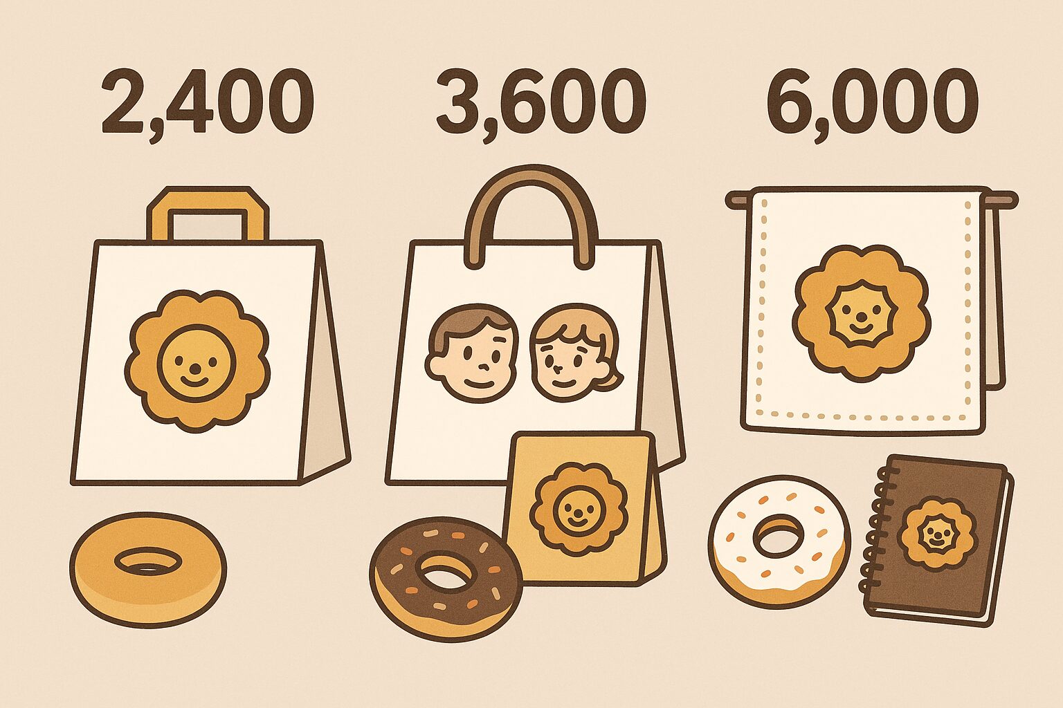 2026年ミスド福袋の中身ネタバレと予想