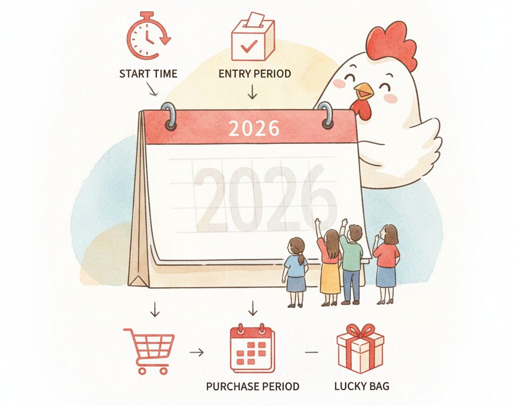 ケンタッキー福袋のネット予約は何時から？2026日程