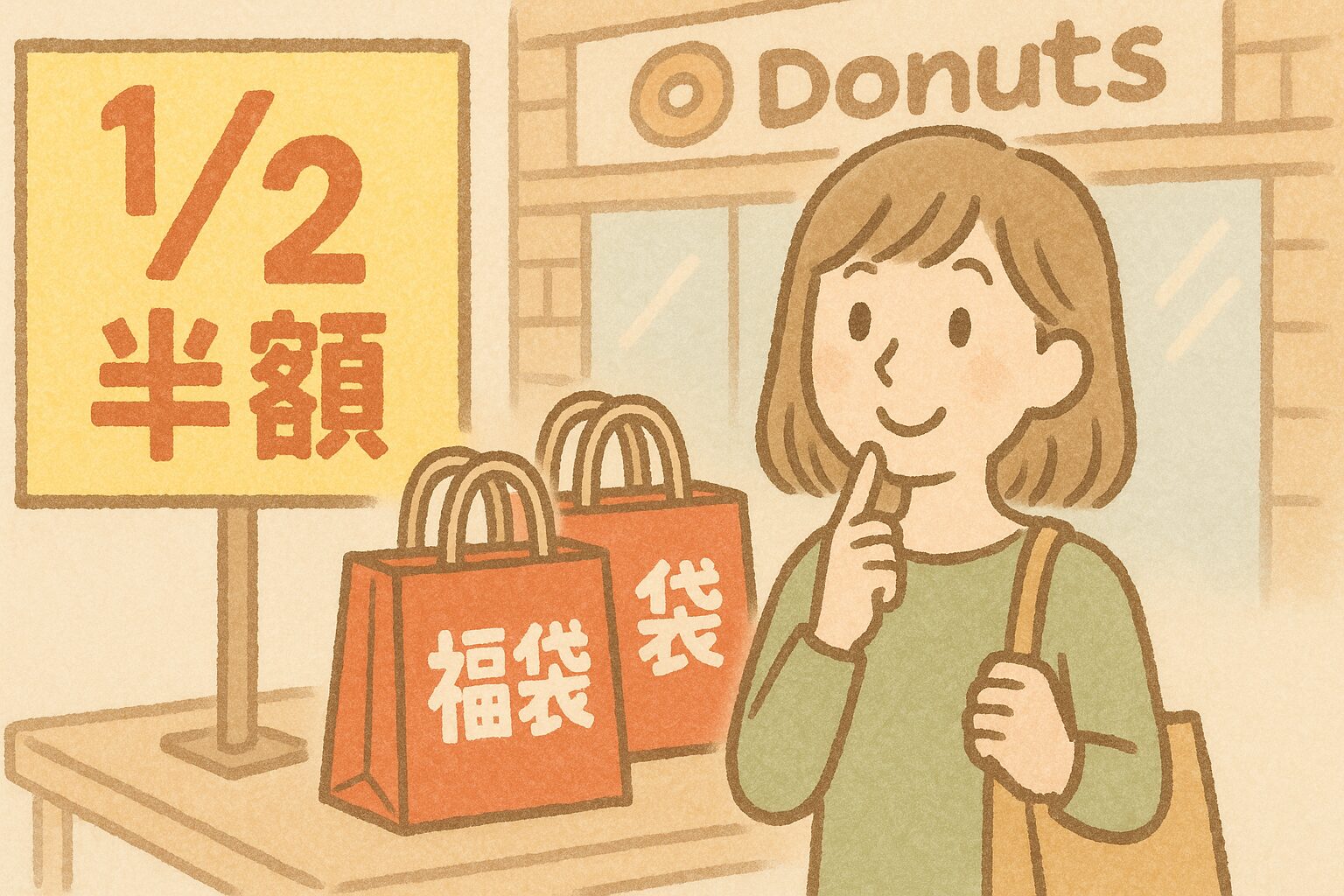 ミスタードーナツの福袋「半額」は本当にある？