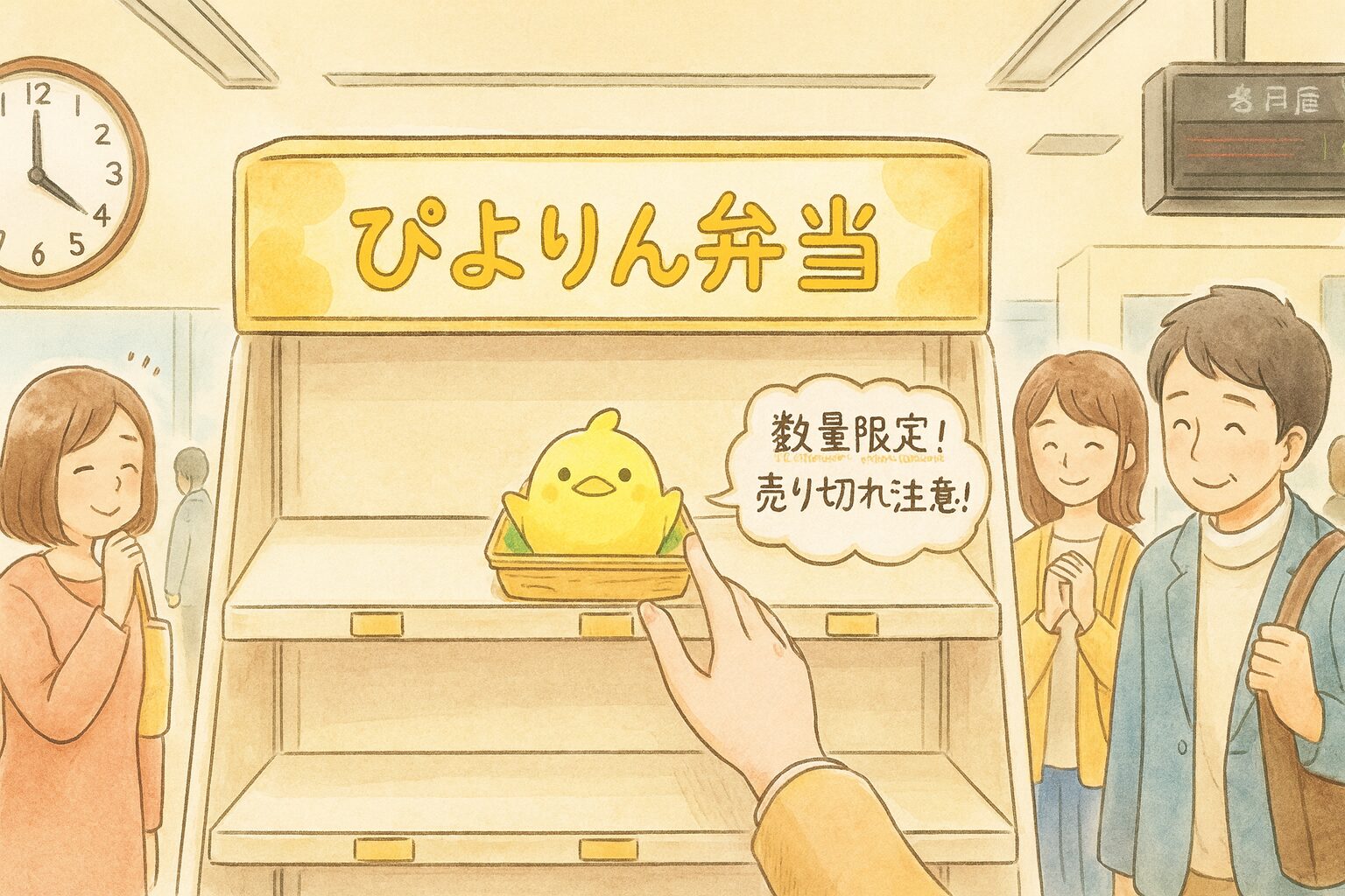 駅弁 ぴよりん弁当