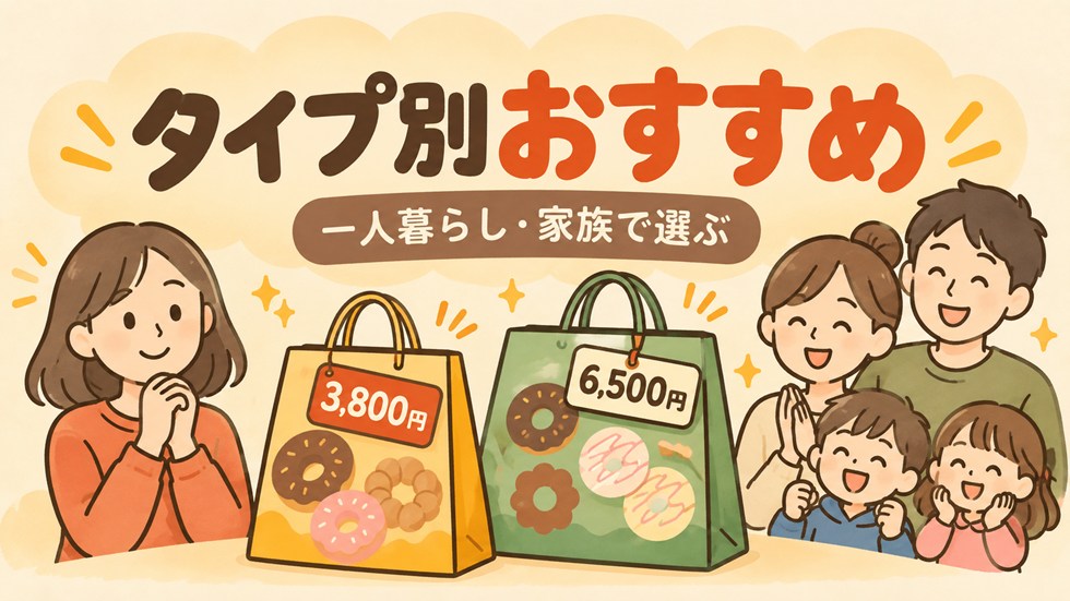 ミスド福袋はどれがお得？タイプ別におすすめを紹介
