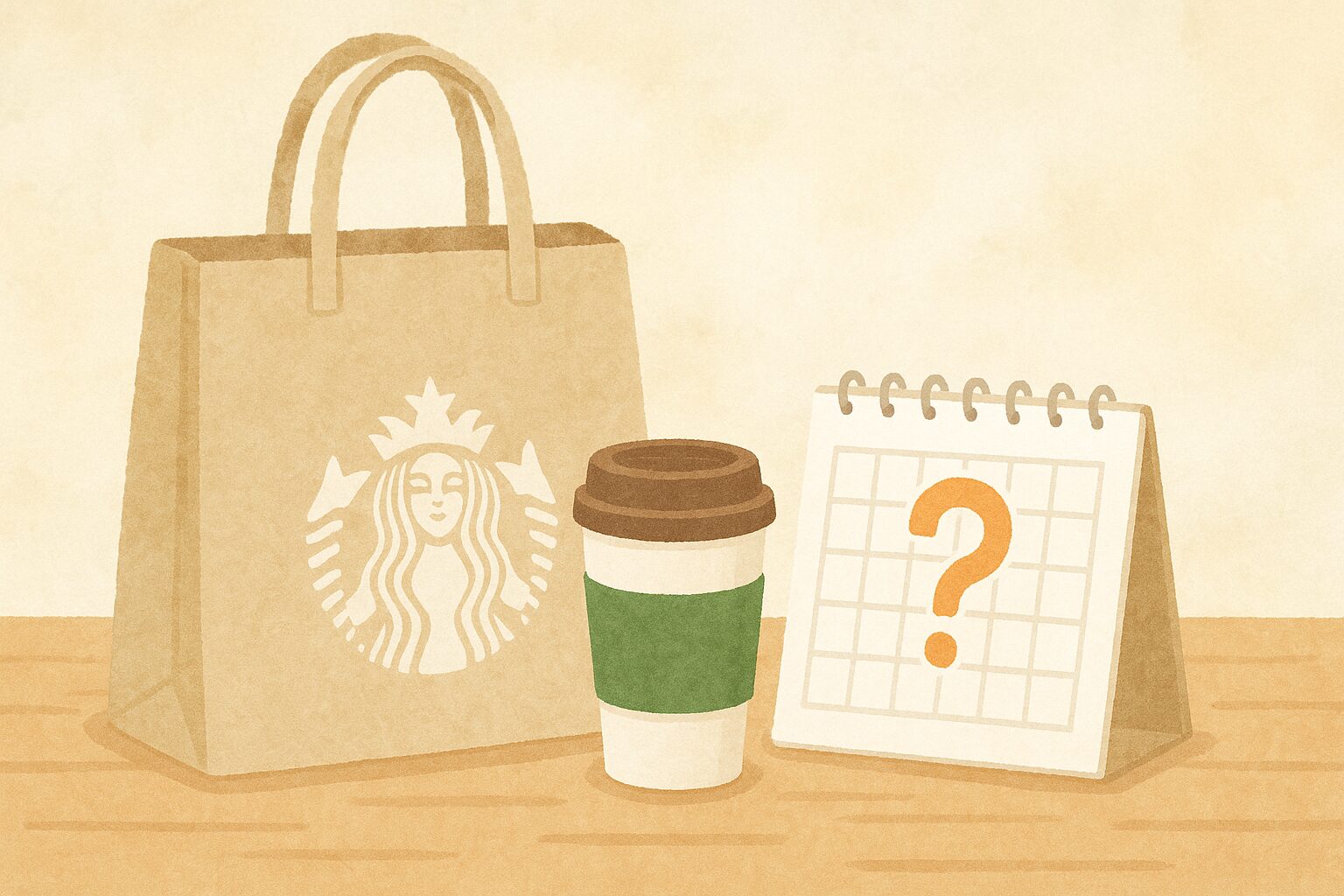 スタバの福袋の繰り上げ当選はいつ？