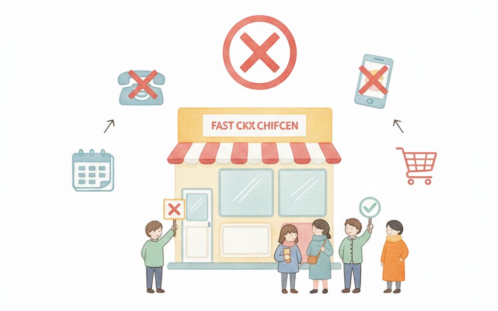 ケンタッキーの福袋を店頭予約や電話予約で予約できる店舗はある？