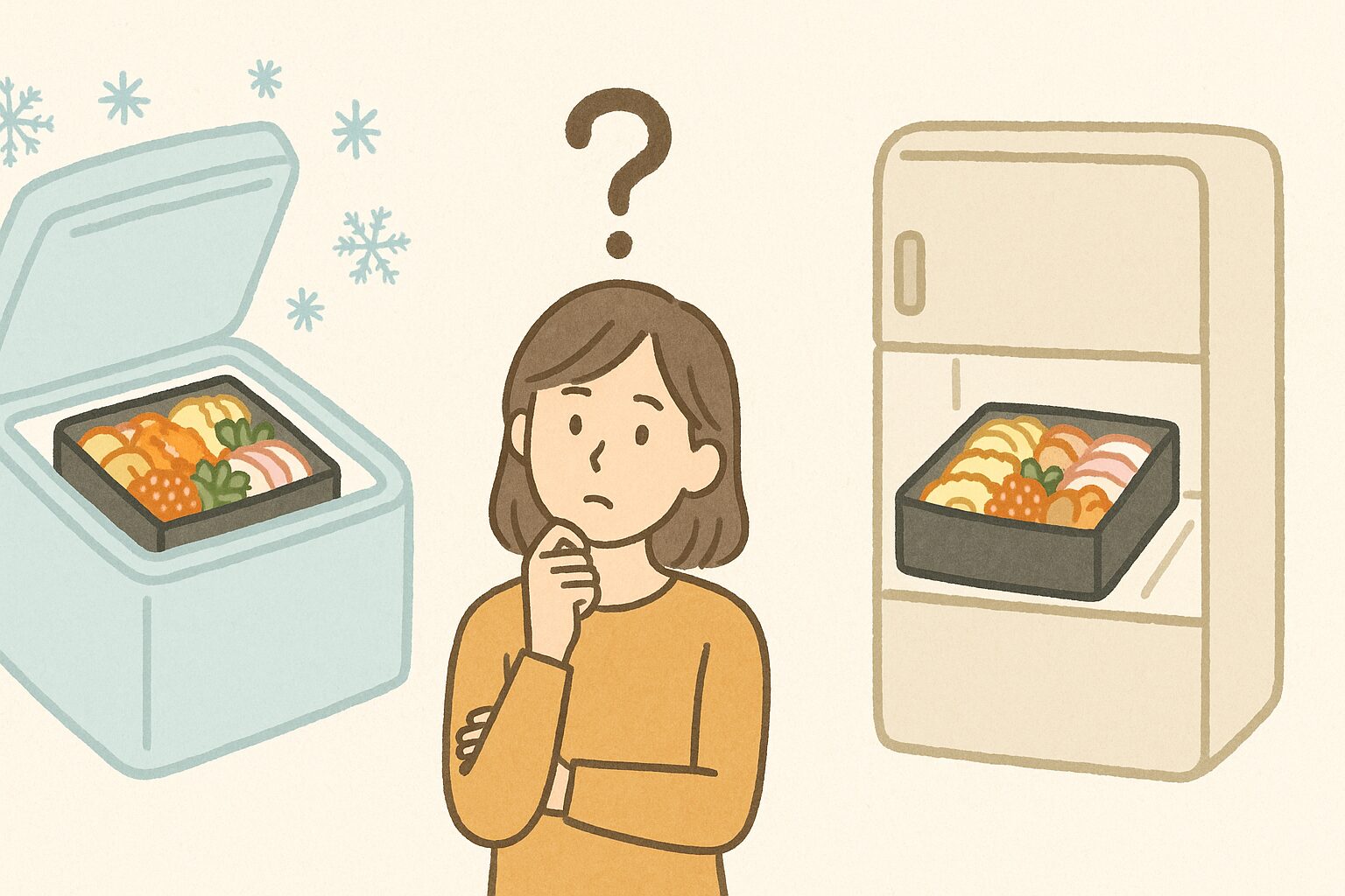 おせち 冷凍と冷蔵のどっちが良い?基本的な違いを比較