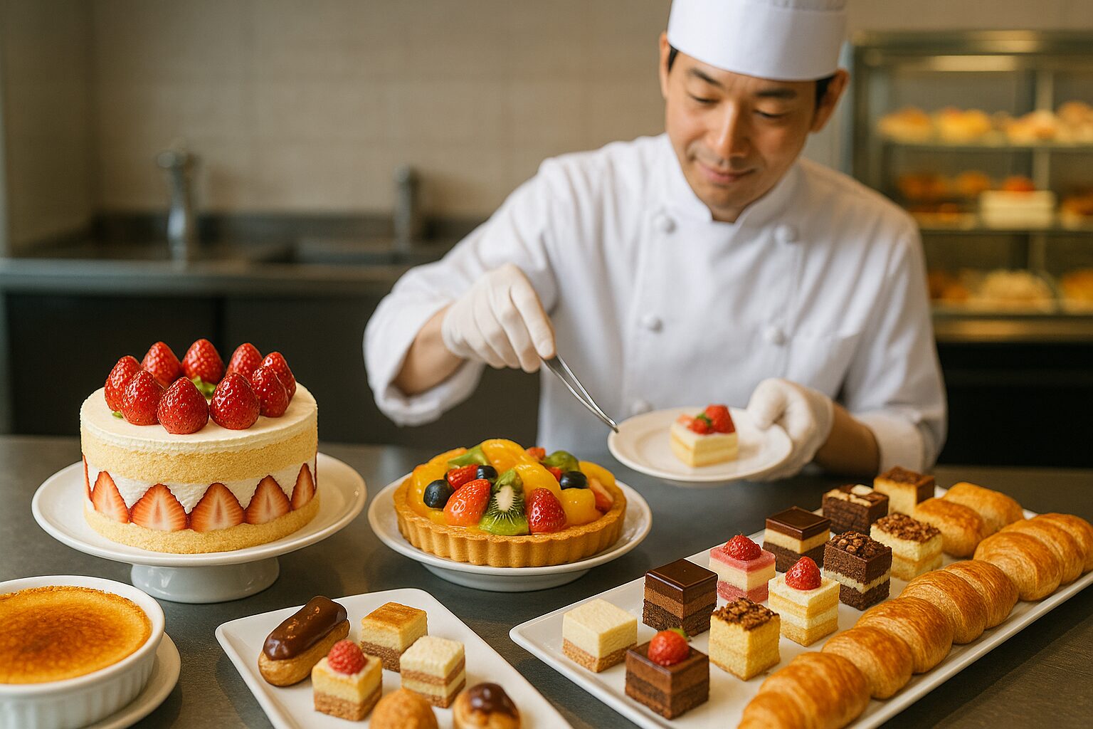 ケーキ食べ放題とスイーツの種類