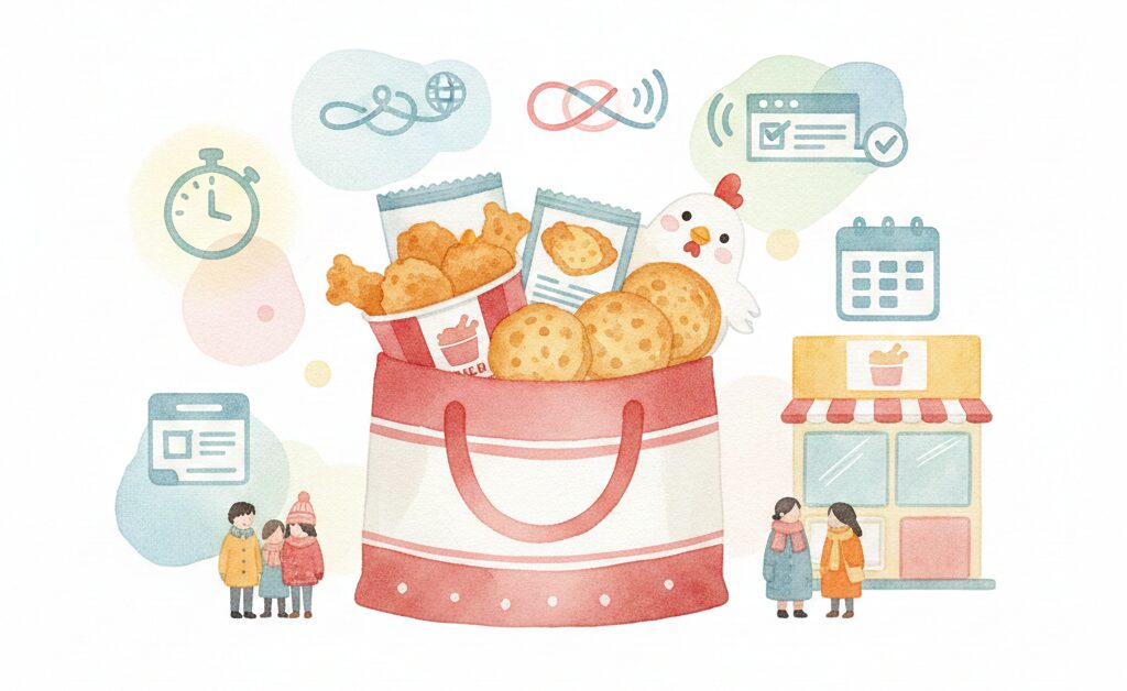 ケンタッキーの福袋のネット予約は何時から？