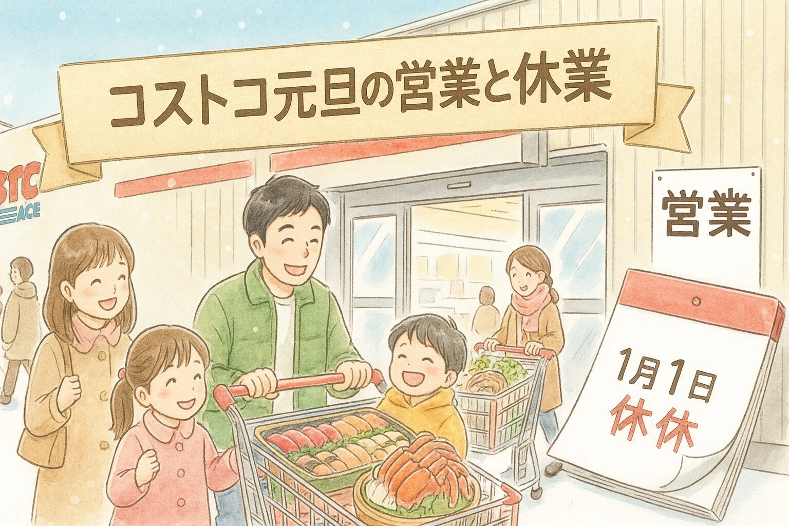 コストコ元旦の営業