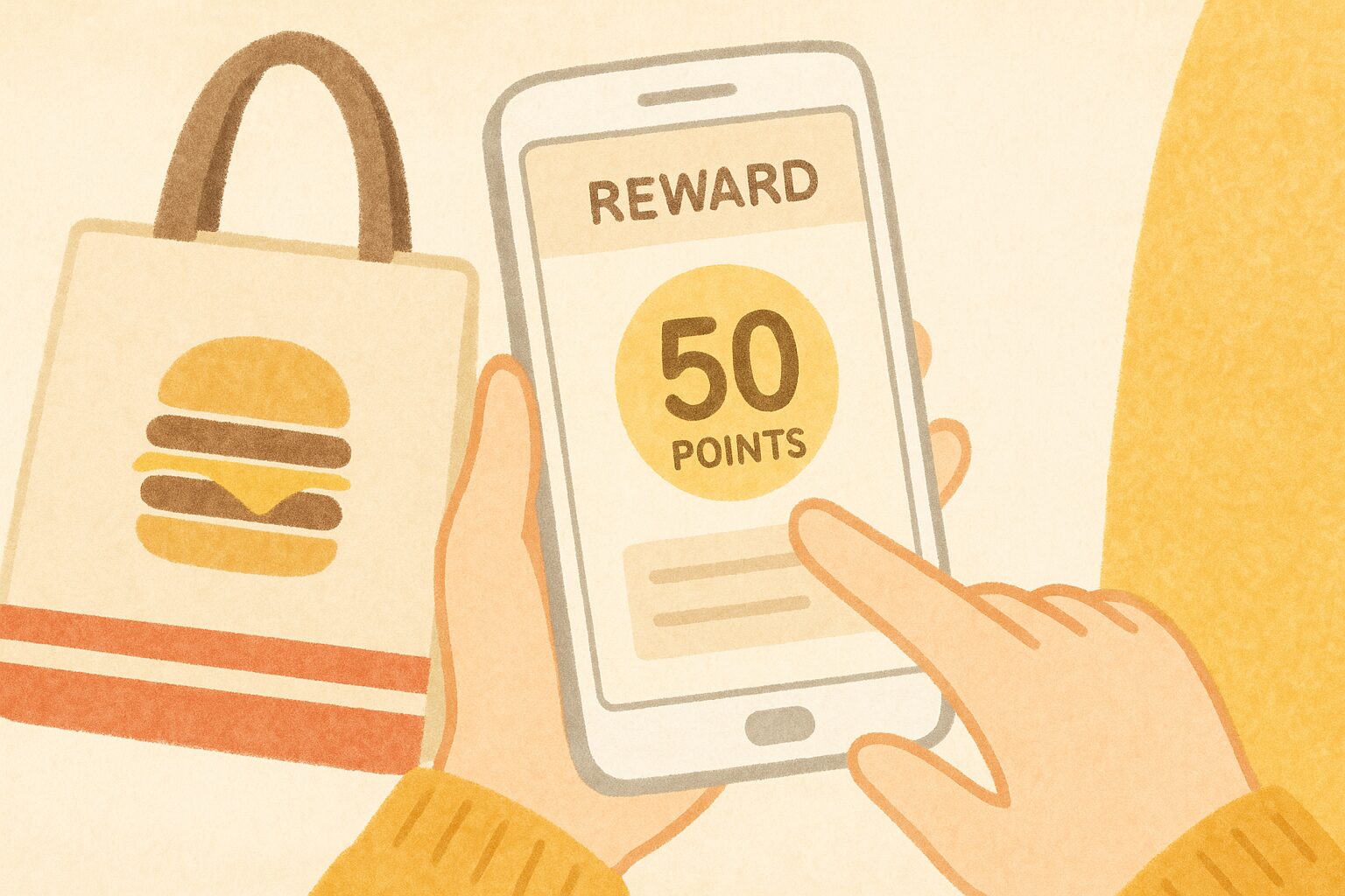 マクドナルド福袋抽選の予約方法と50ポイントの応募条件