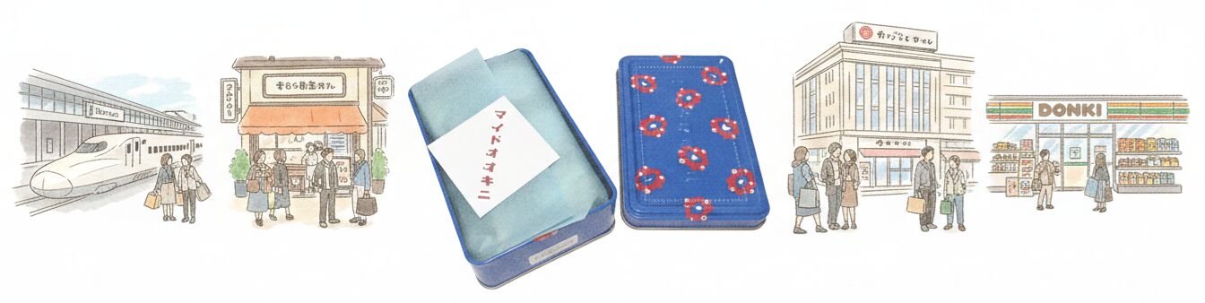 マイドオオキニ缶はどこで売ってる？