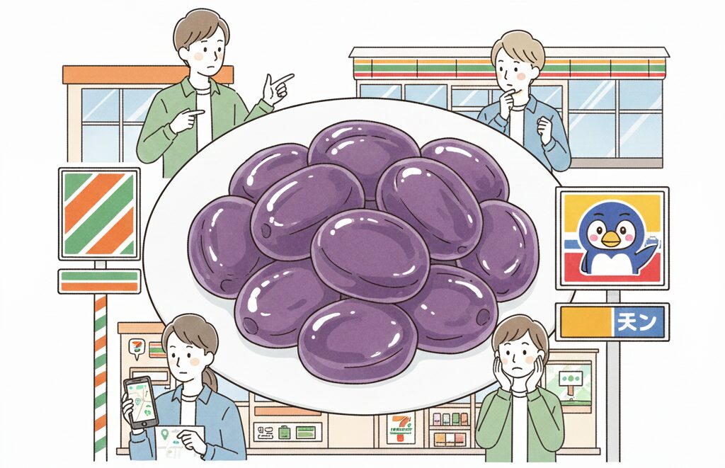 カリカリ梅のぶどう味はどこに売ってる？セブン・コンビニ・ドンキの販売店を徹底調査