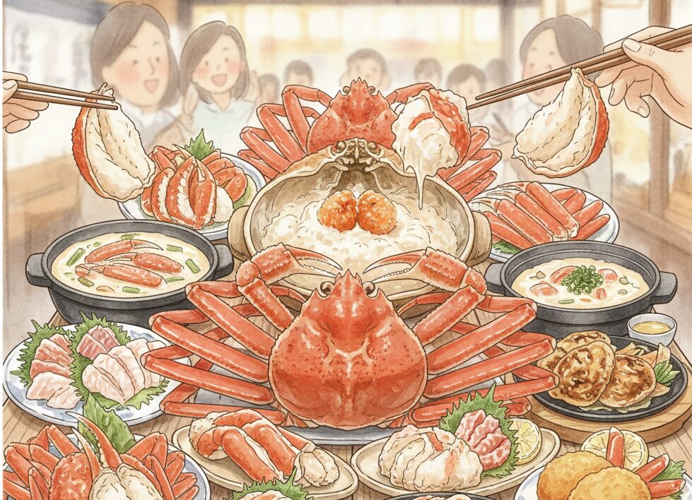 佳松苑 カニの質と身入りの良さ