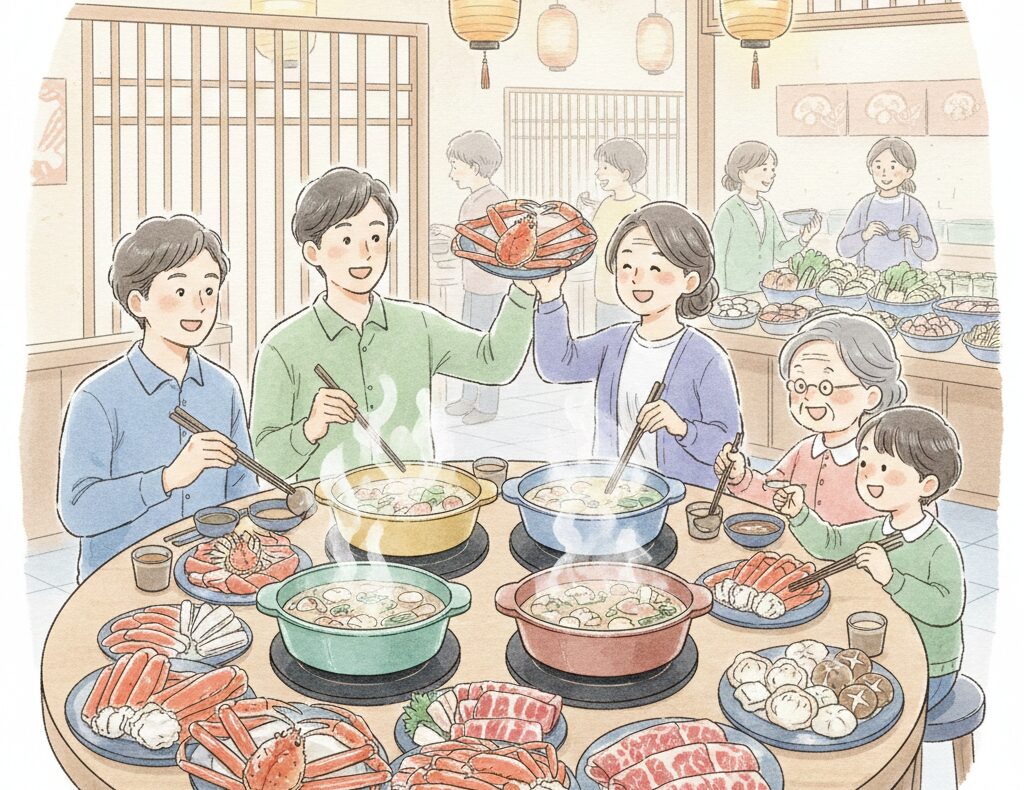 しゃぶ葉カニ食べ放題の口コミまとめ！値段・予約・本当に行く価値ある？