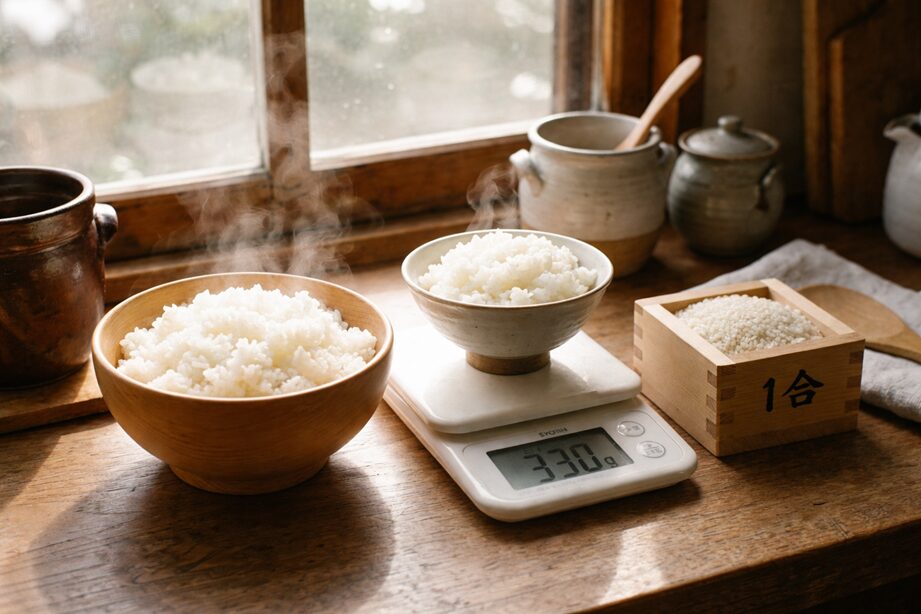 ご飯○gは何合？