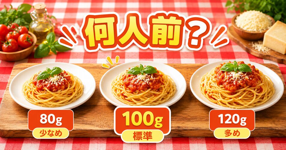 何人前か