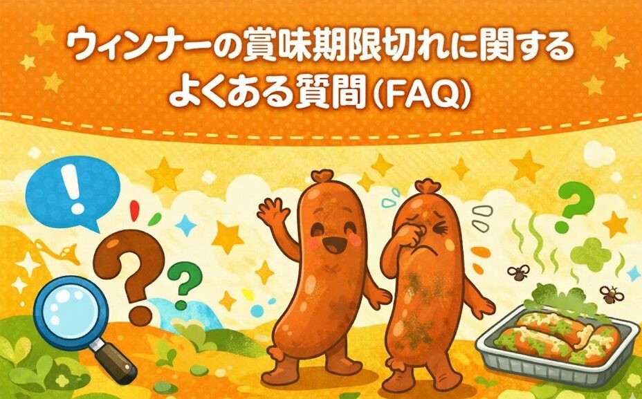 ウィンナーの賞味期限切れに関するよくある質問（FAQ）