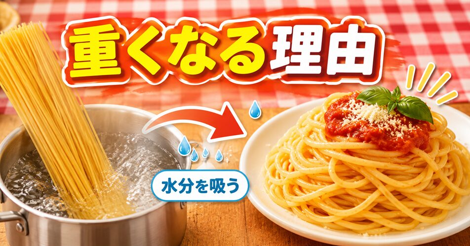重くなる理由