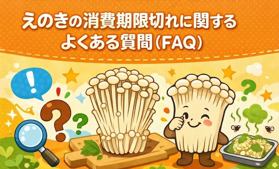 えのきの賞味期限切れに関するよくある質問（FAQ）