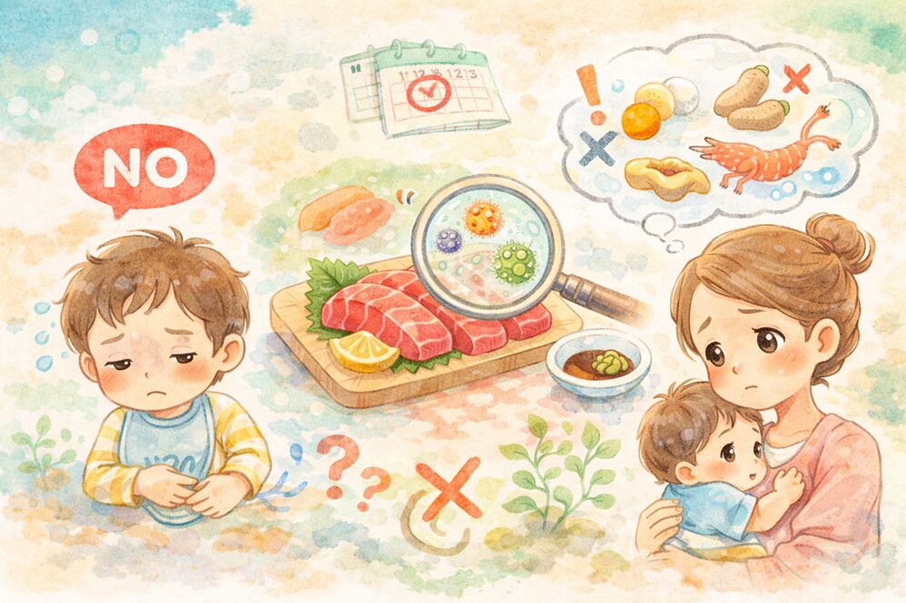 こんなときは刺身を避けたい