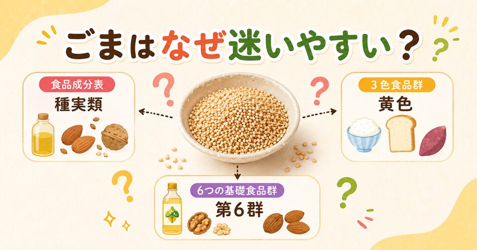 ごまはなぜ迷いやすい？