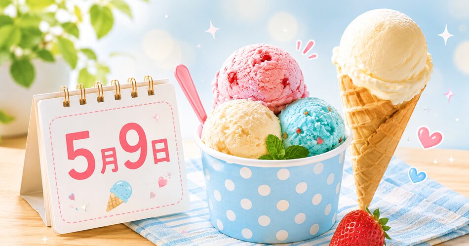 アイスクリームの日はいつ?何の日?