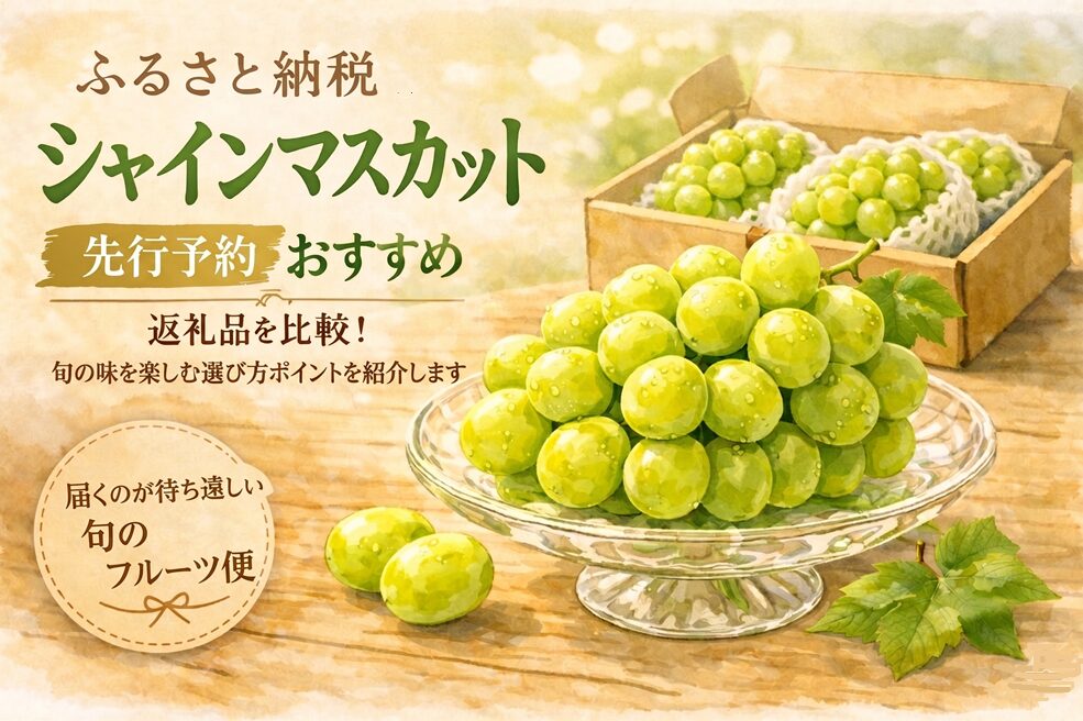 ふるさと納税 シャインマスカット 先行予約