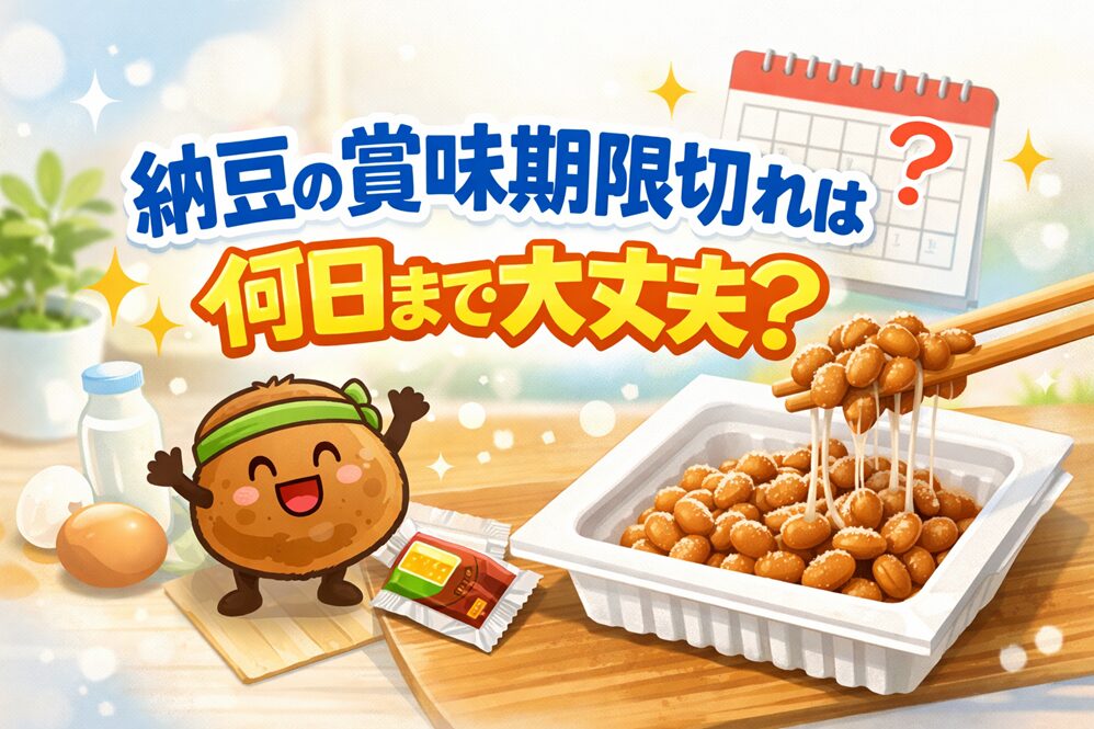 納豆の賞味期限切れは何日まで大丈夫？白い点々は危険？食中毒との違いも解説！