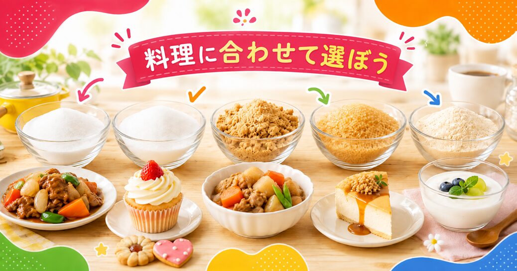 どれがいい？目的別の選び方