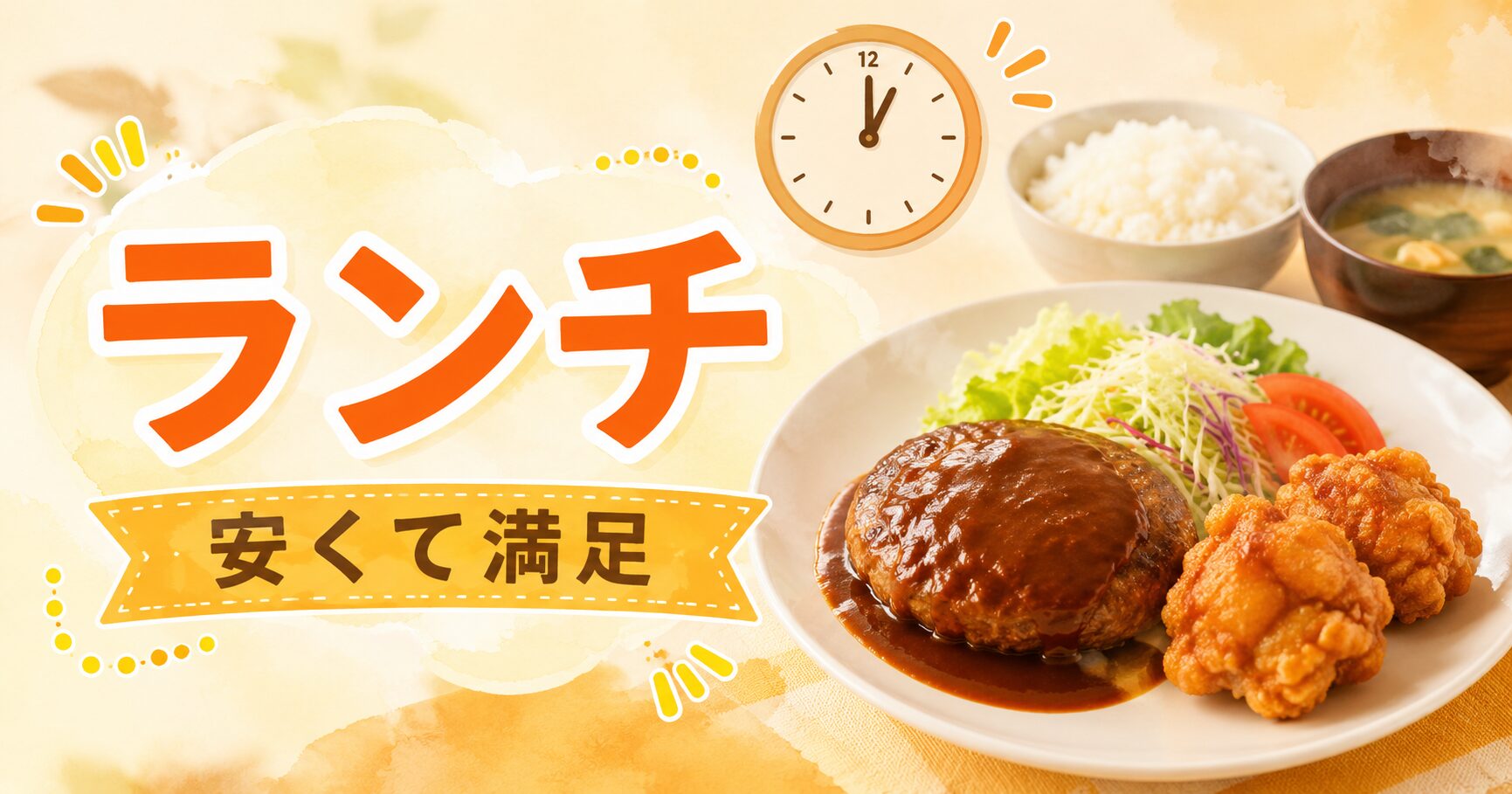 ランチで安く食べる方法