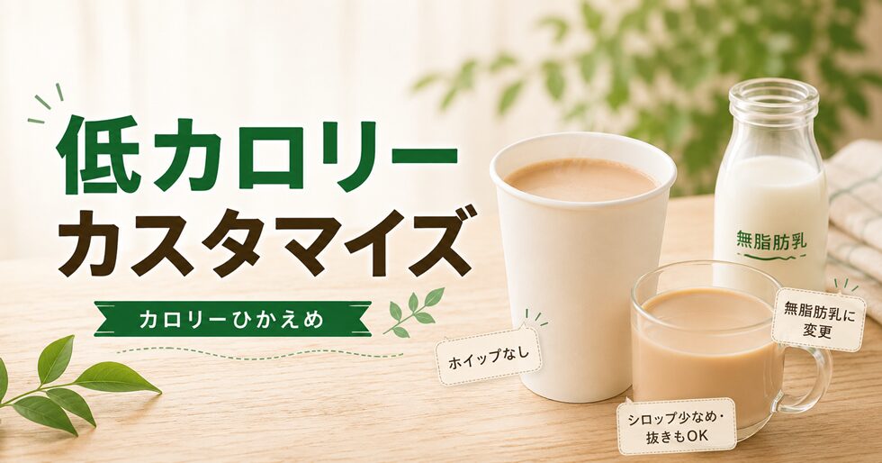 低カロリーカスタマイズ