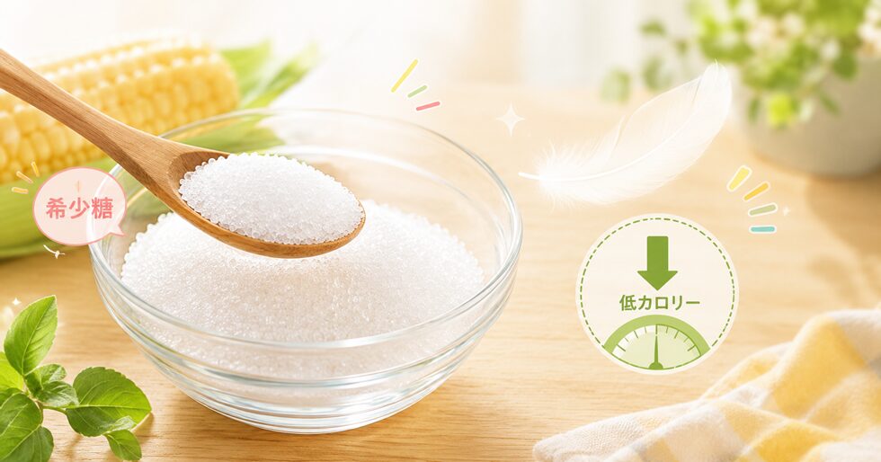 アルロースとは？甘さとカロリーの特徴