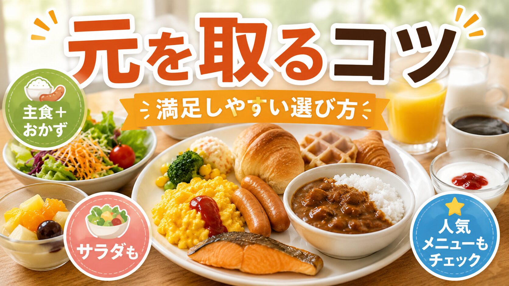 元を取るコツ