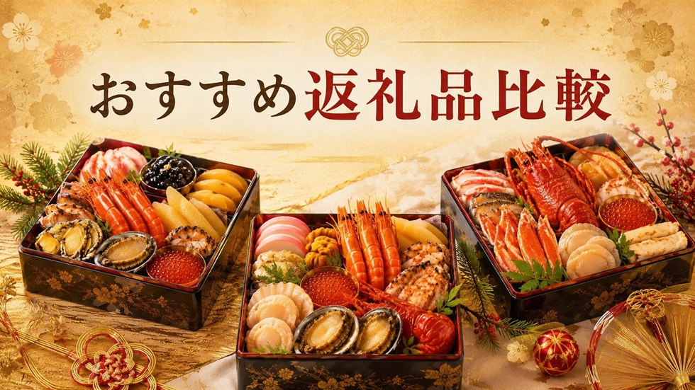 ふるさと納税の海鮮おせちおすすめ返礼品5選を比較