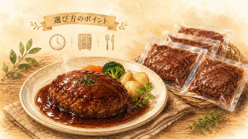 ふるさと納税の湯せんハンバーグを選ぶポイント