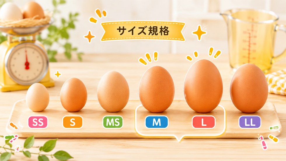 卵のサイズ規格