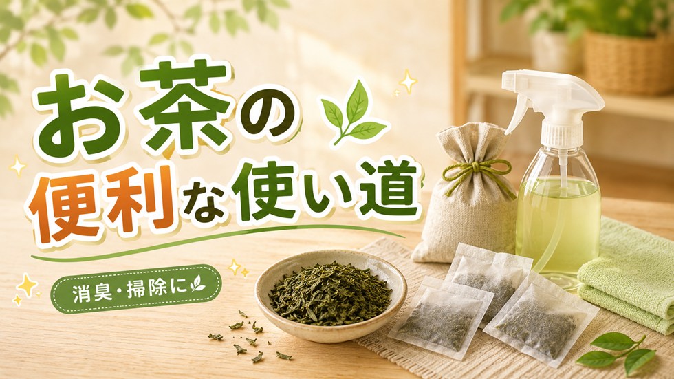 賞味期限切れのお茶の便利な使い道