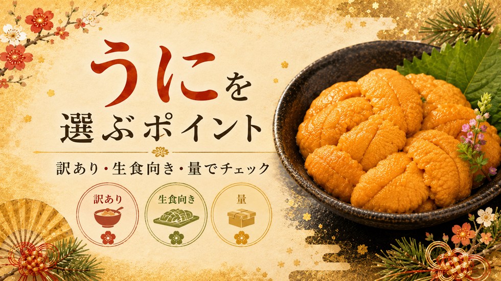 ふるさと納税のうにを選ぶポイント