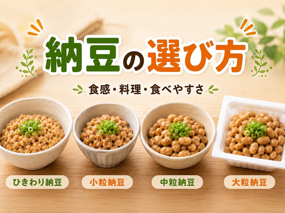納豆の選び方