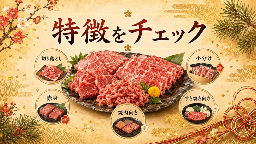 返礼品ごとの特徴をチェック