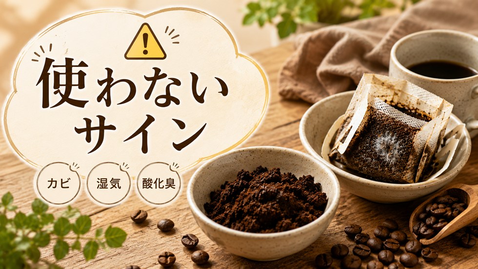 使わない方がいいコーヒーのサイン