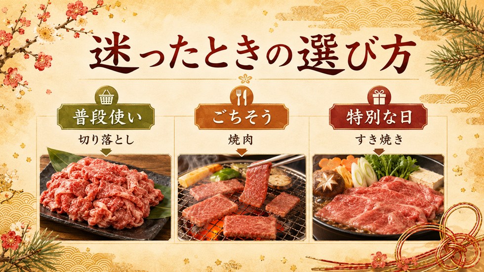 迷ったときの選び方