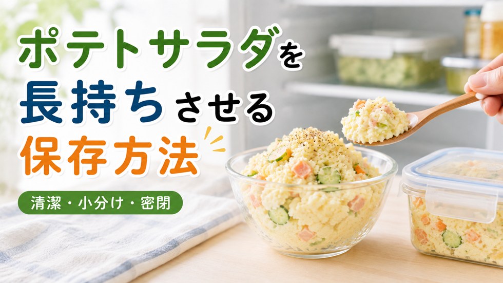 ポテトサラダを長持ちさせる保存方法