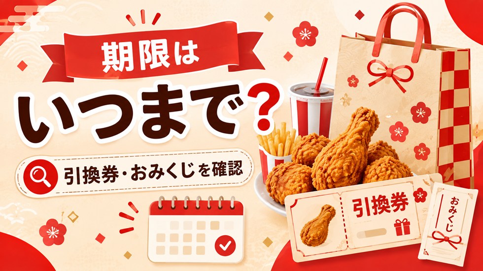 ケンタ福袋の引換券・おみくじの期限はいつまで？